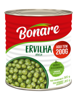 Ervilha Bonare 200g com selo